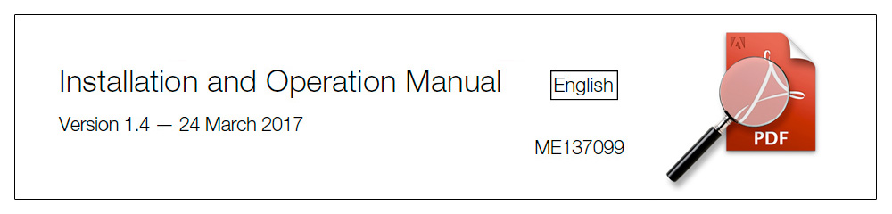 FSC 737NG TILLER PRO INSTALLATION AND OPERATION MANUAL V1.4 ENG --- ME137099.PDF
